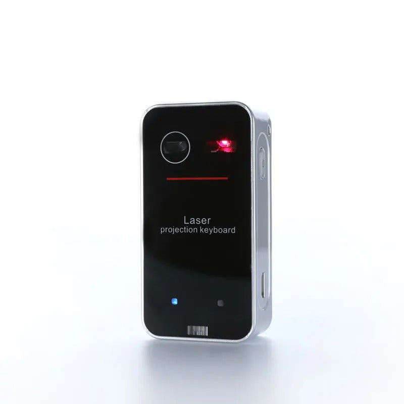 "Wireless Bluetooth Laser Keyboard with Mouse Function - Virtual Projection Keyboard for iPhone, Tablet, & Computer"